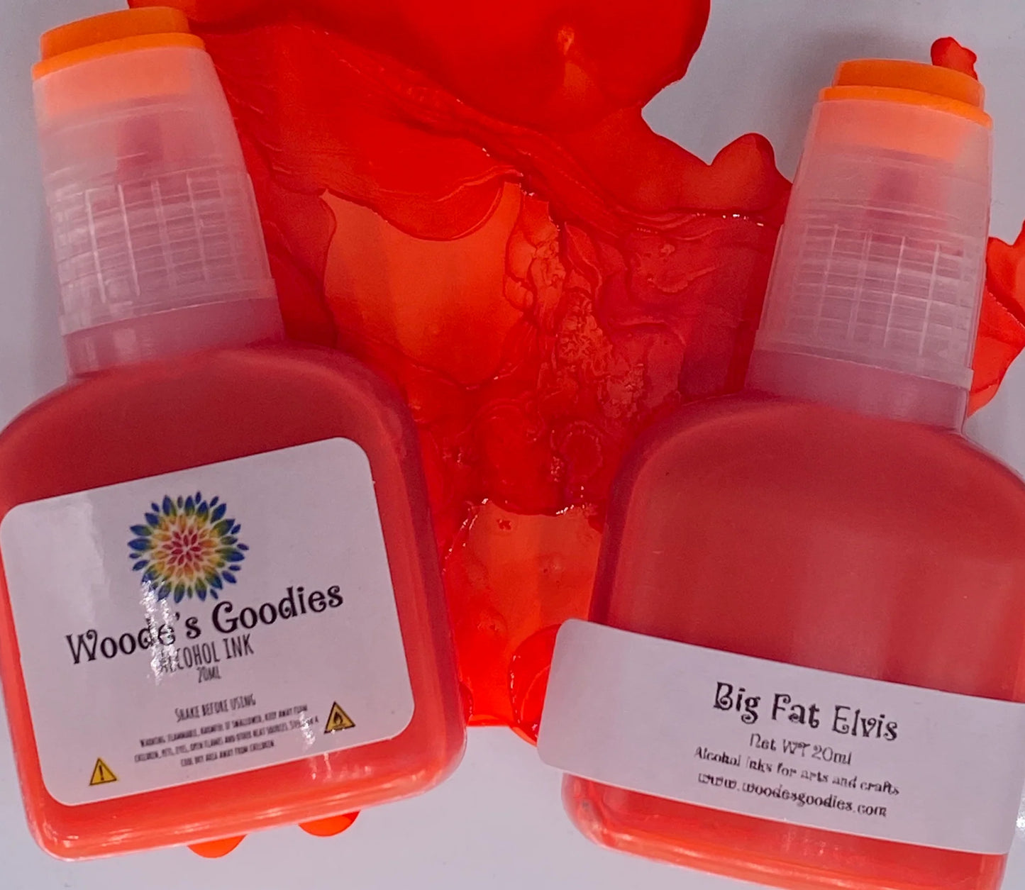 Big Fat Elvis Alcohol Ink