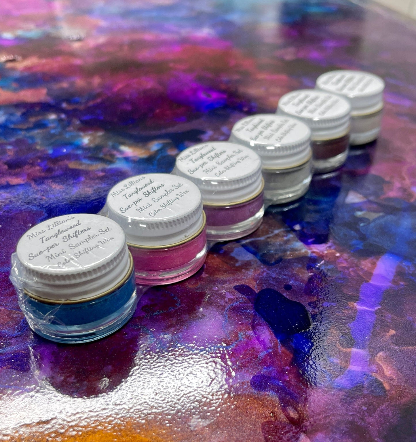 Tanglewood SuePer Shifters Craft Paint, Ink & Glaze Tanglewood Sue-per Shifter Jewels Mini Sampler Set MINERVA