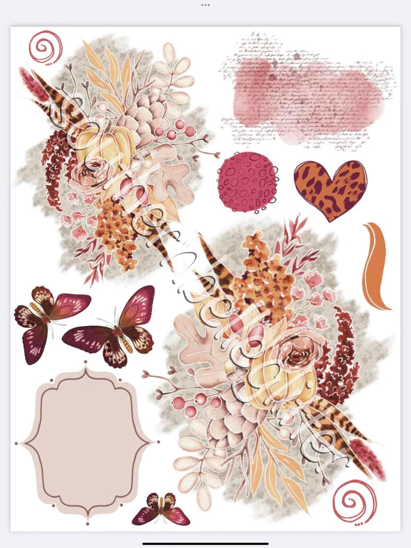 Glamour Tribe Boho Transfers