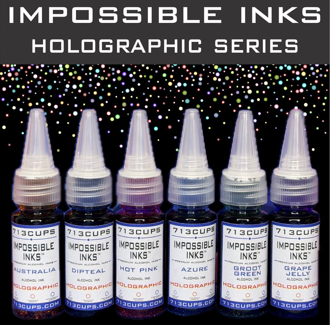 Impossible Inks Holographic bundle