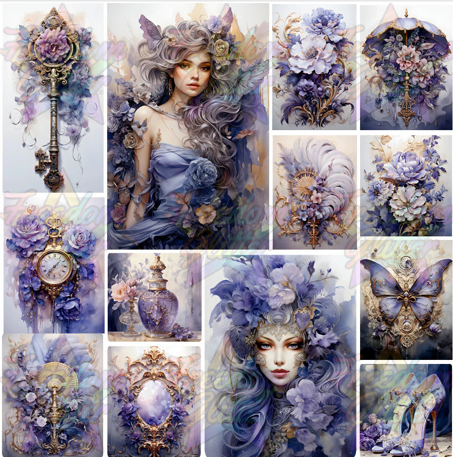 Vintage Purple 2