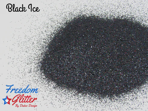 Black Ice (Holographic Glitter)