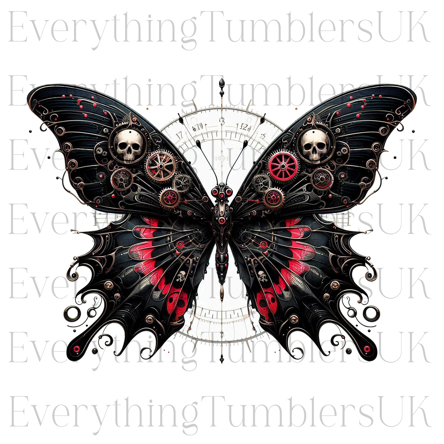 Butterfly Skull