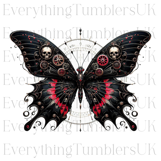 Butterfly Skull