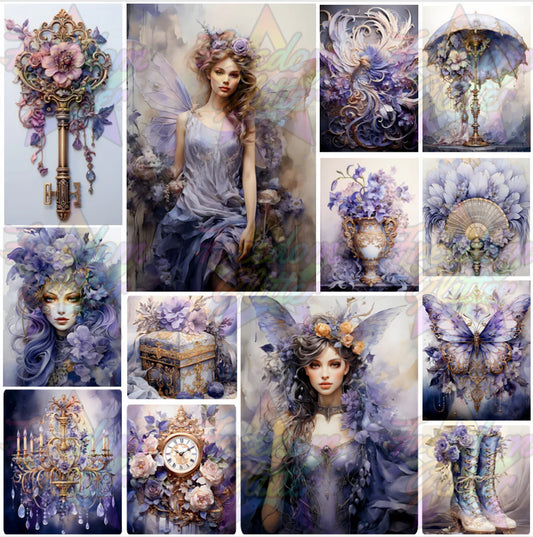 Vintage Purple 3