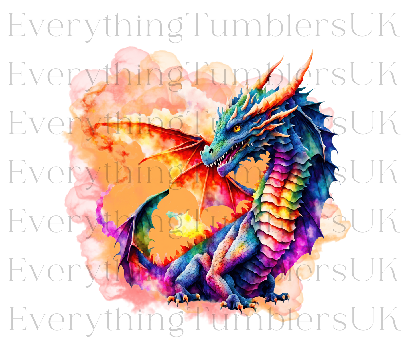 UVDTF Dragon Design