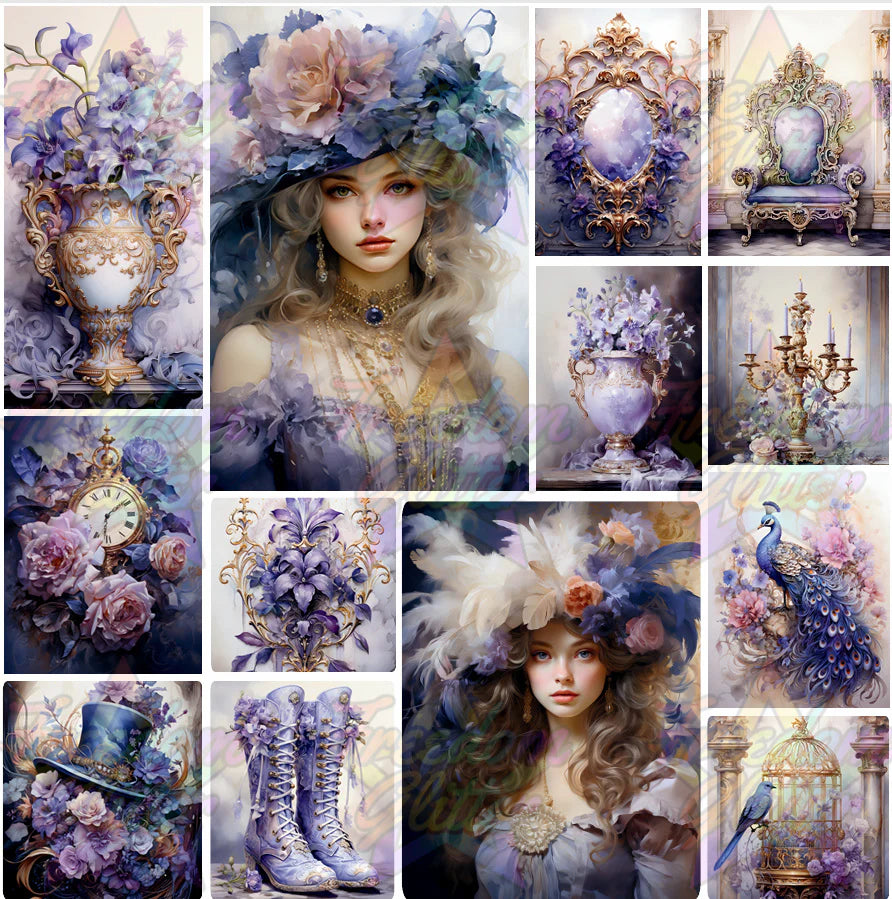 Vintage Purple 1