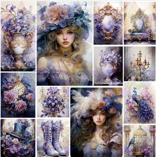 Vintage Purple 1