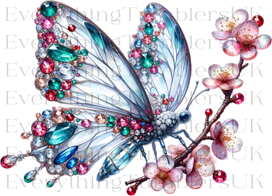 Gemstone Butterfly