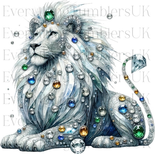 Gemstone Lion