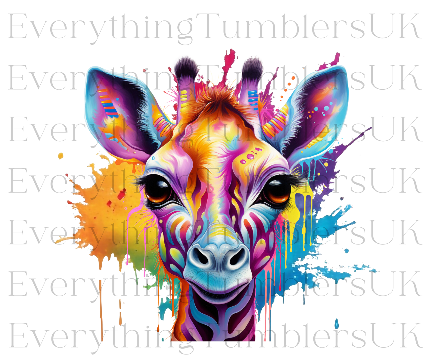 UVDTF Giraffe Design