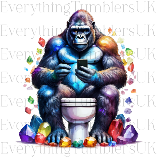 Gorilla Toilet