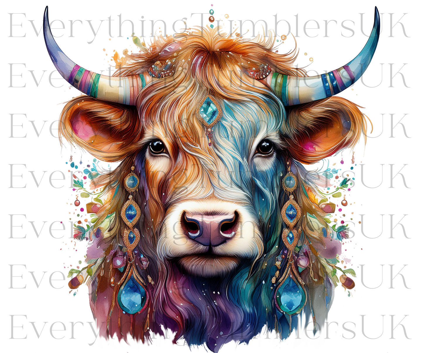 UVDTF Highland Cow 6