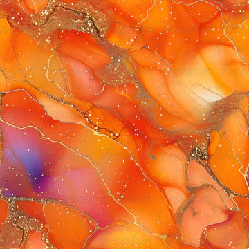 Orange Marble 5