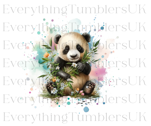 UVDTF Panda Design