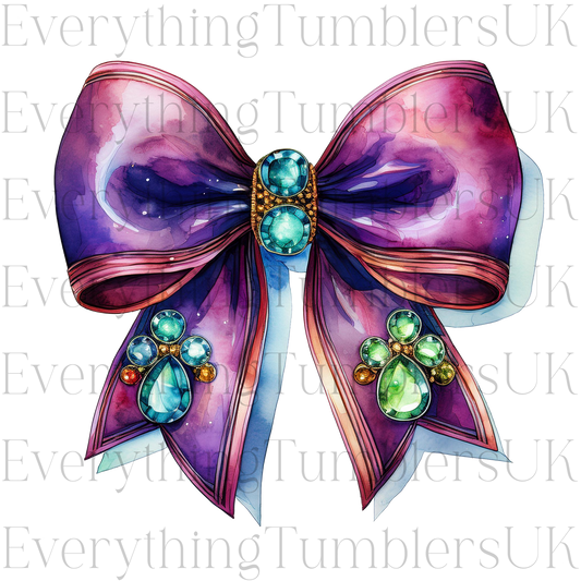 Purple Bow