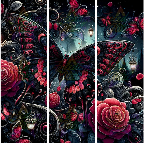 Red & Black Butterfly
