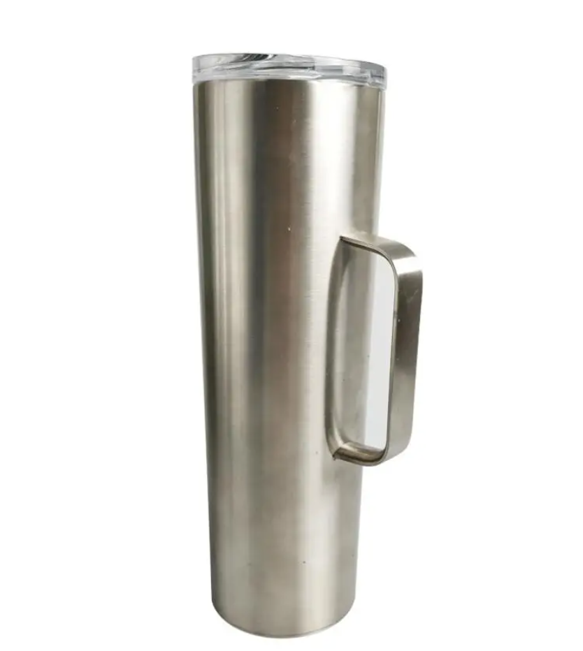 30oz straight with handle tumbler