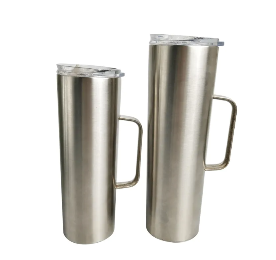 30oz straight with handle tumbler