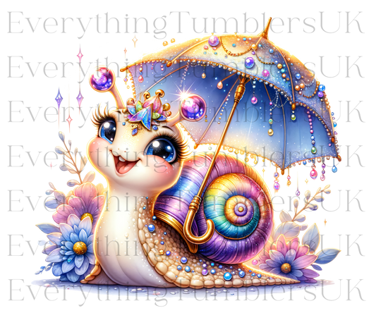 UVDTF Jewelled Snail 2 Design