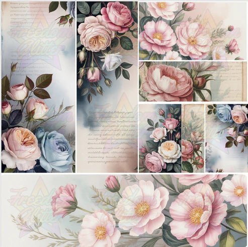 Vintage Pink Floral