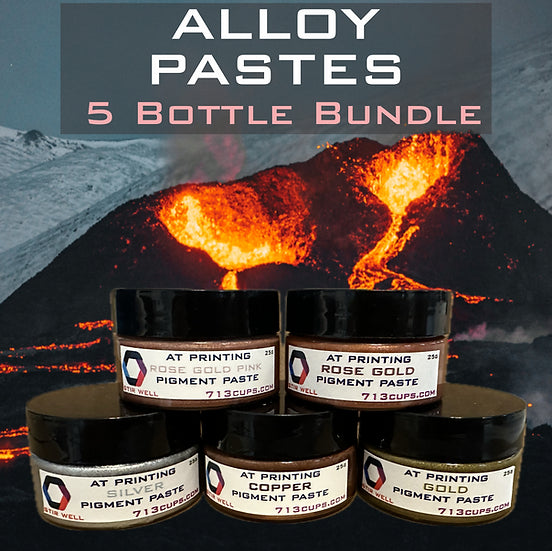 Alloy Epoxy Pigment Pastes (5 jar bundle)