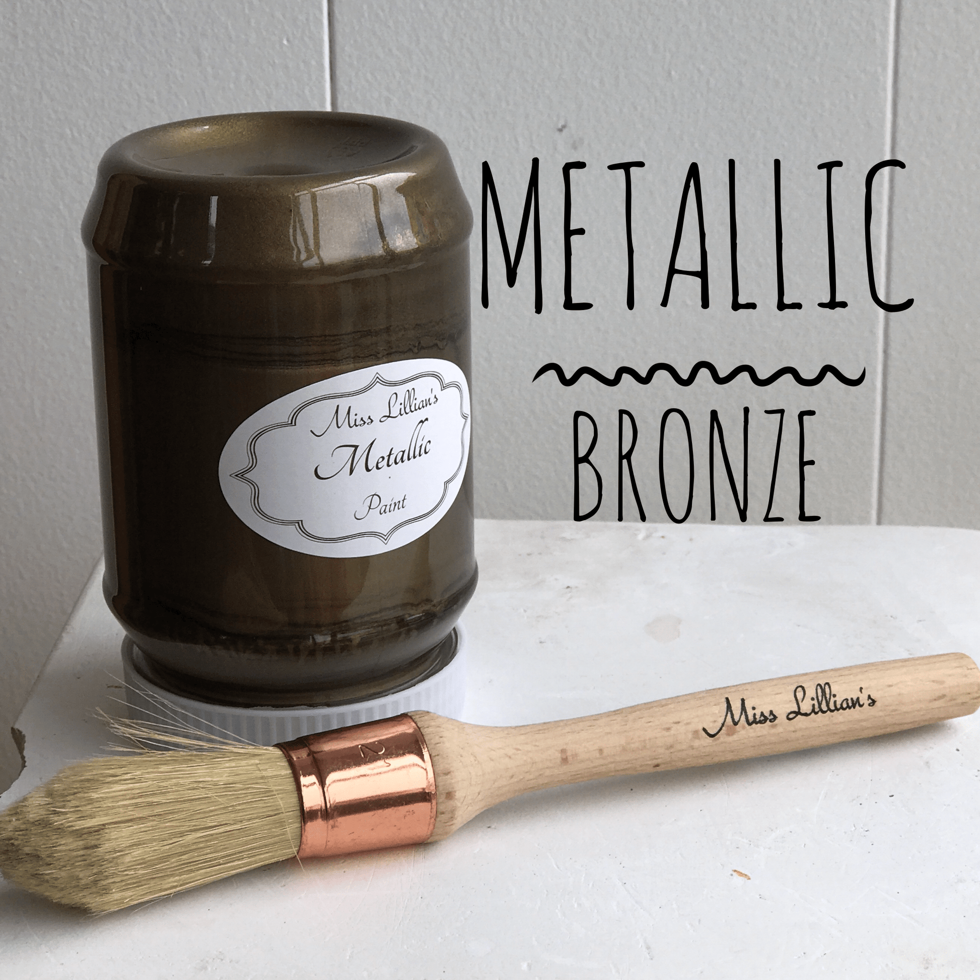Miss Lillians Chock Paint Chock Paint Miss Lillian's Metallic-Bronze