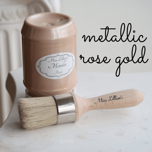 Miss Lillians Chock Paint Chock Paint Miss Lillian's Metallic Paint-Rose Gold