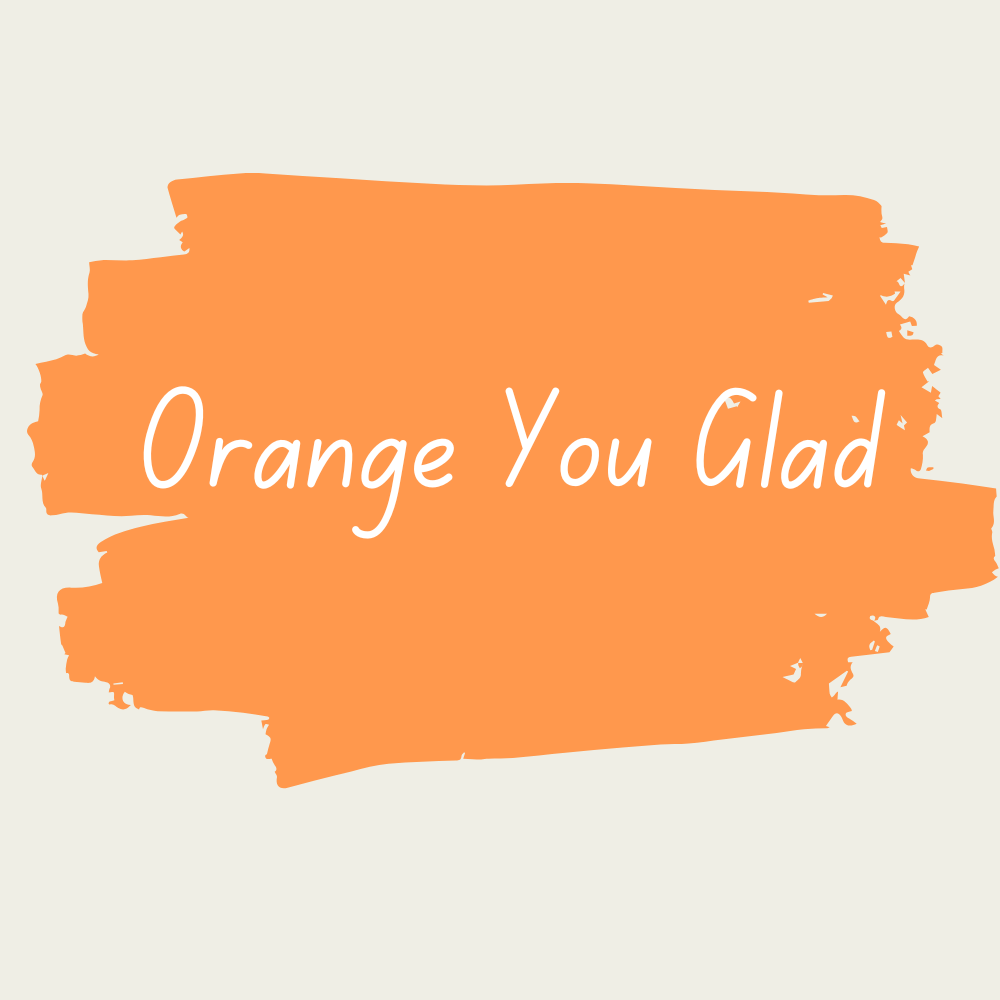 Miss Lillians Chock Paint Miss Lillians Chock Paint Miss Lillian's NO WAX Chock Paint - Orange You Glad Miss Lillian's NO WAX Chock Paint - Orange You Glad