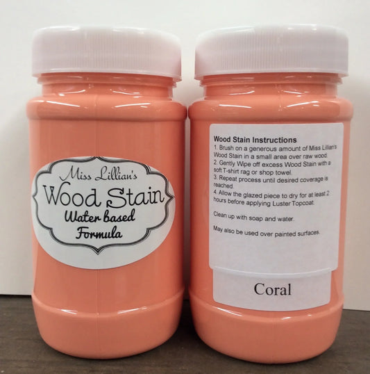 Wood Stain - Coral
