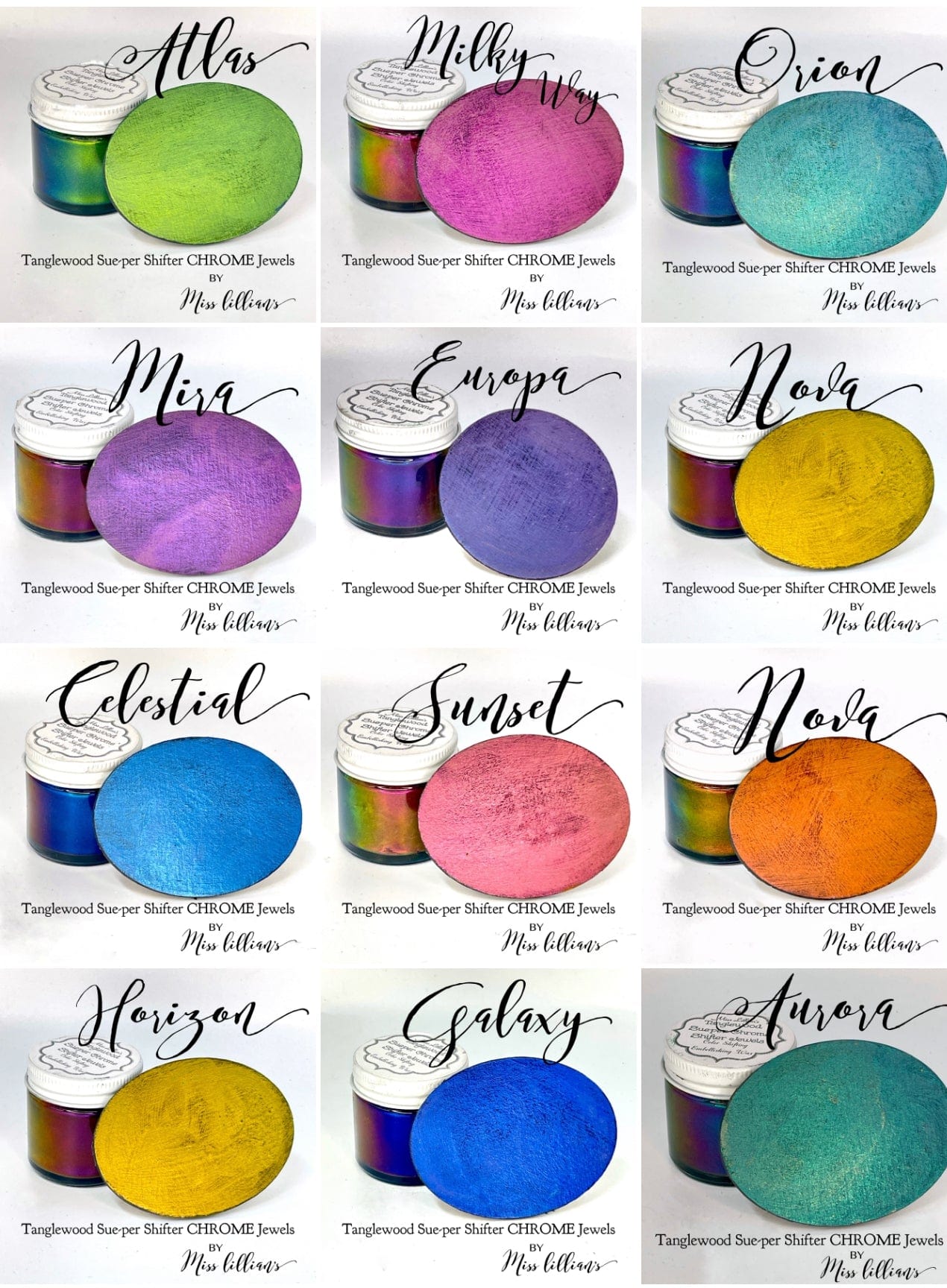 Tanglewood SuePer Shifters Craft Paint, Ink & Glaze SUNSET-Tanglewood Sue-per CHROME Shifter Metallic Wax