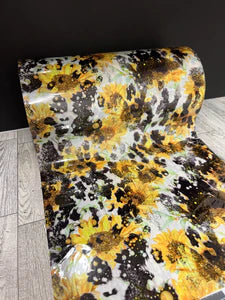 Sunflower Cowhide